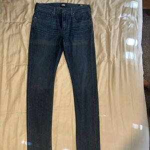 PAIGE Men's Dark Blue Slim Jeans